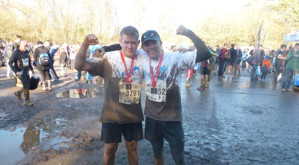 Two very muddy fundraisers