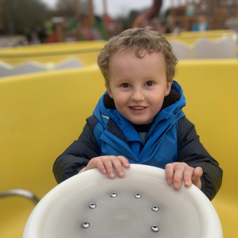 Harry, nearly four years old