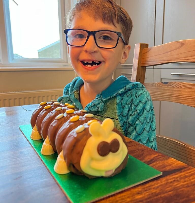 Oliver at six years old