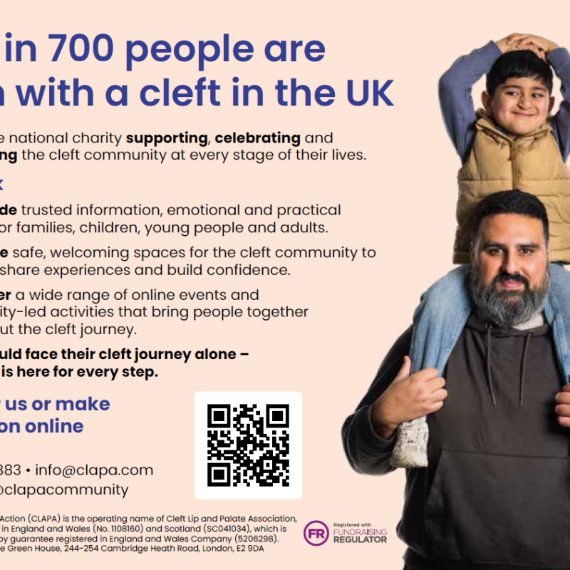 A5 Postcard: 'About CLAPA' back