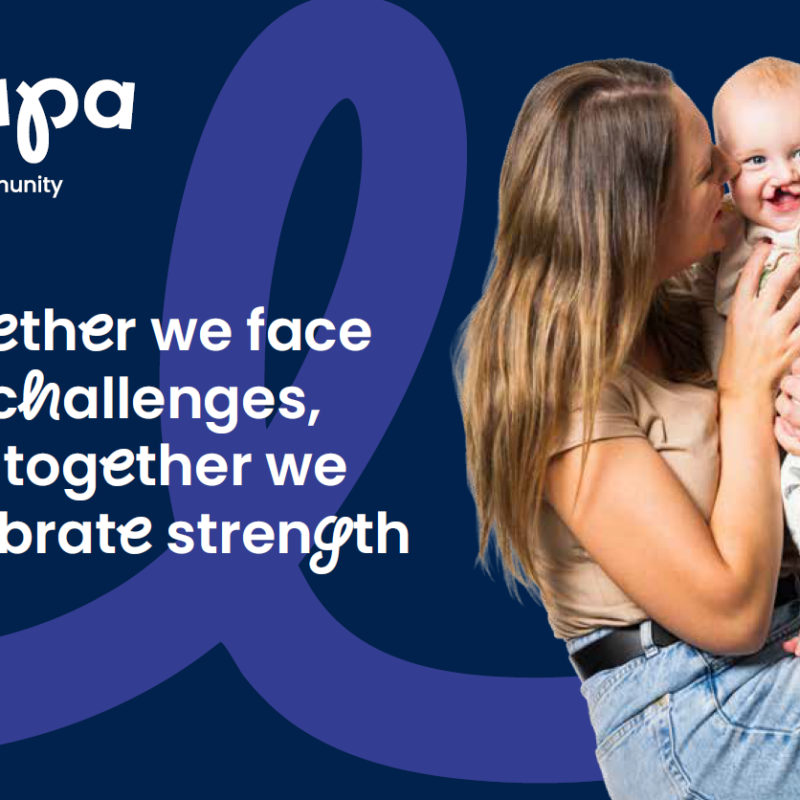 A5 Postcard: 'About CLAPA' front